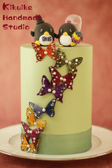 Penguin Wedding Cake Topper