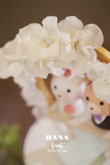 bear wedding cake topper