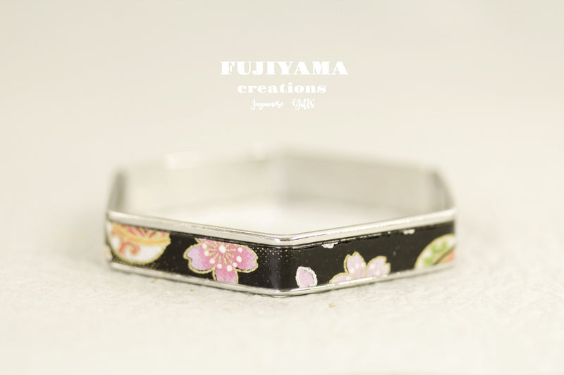 Handmade Japanese chiyogami Bracelet,J02