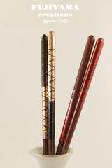 Handmade Japanese Chopsticks set with wooden box C232