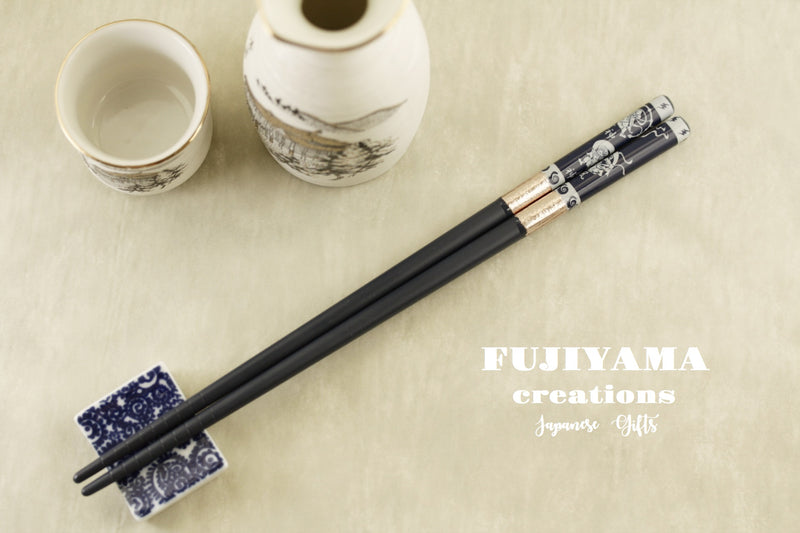 Handmade Japanese Chopsticks set with wooden box