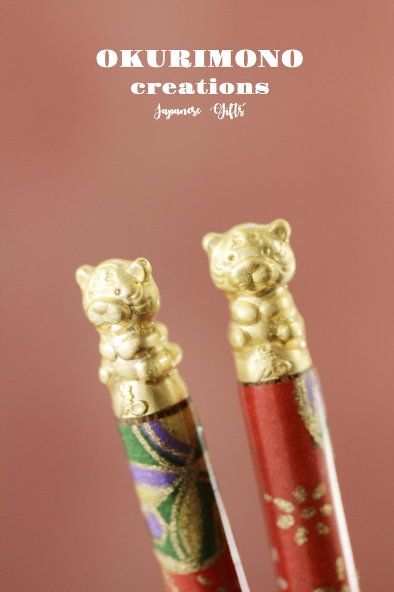 Handmade Chopsticks,Chiness Zodiac-Tiger C166