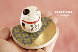 Handmade Japanese Roly Poly Lucky Cat,D126