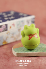 Handmade Japanese Roly Poly Frog Doll,D140
