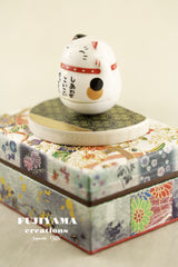 Handmade Japanese Roly Poly Lucky Cat,D131