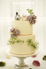 walrus and duck Wedding Cake Topper