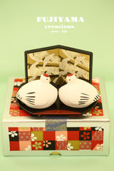 Japanese love birds wedding cake topper,D169