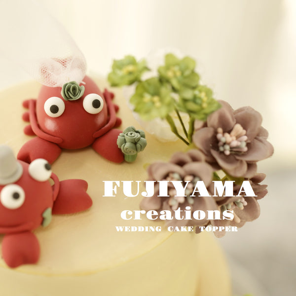 lobsters wedding cake topper – Kikuike Handmade Studio