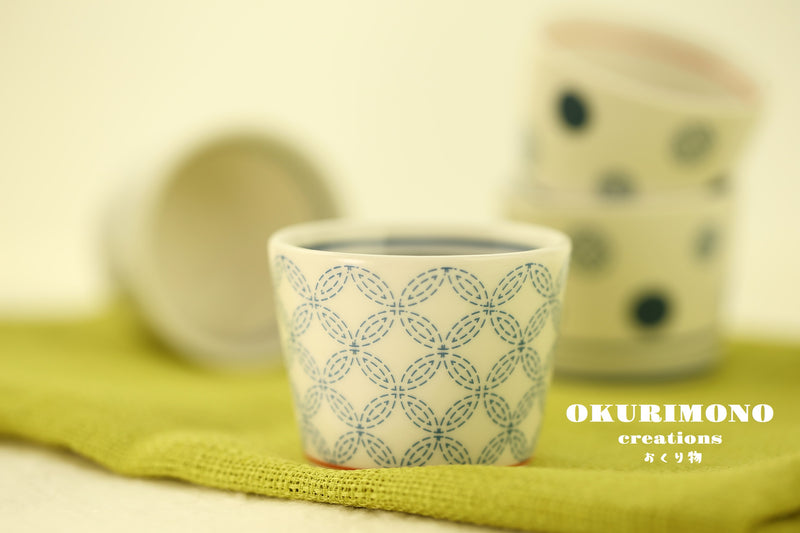 Sake cup set,wedding gift,D185
