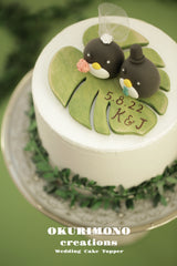 Penguin Wedding Cake Topper