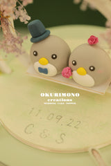 Penguin Wedding Cake Topper