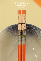 Handmade Japanese Chopsticks set with wooden box