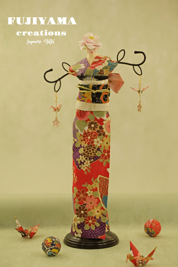 Kimono Jewelry Stand