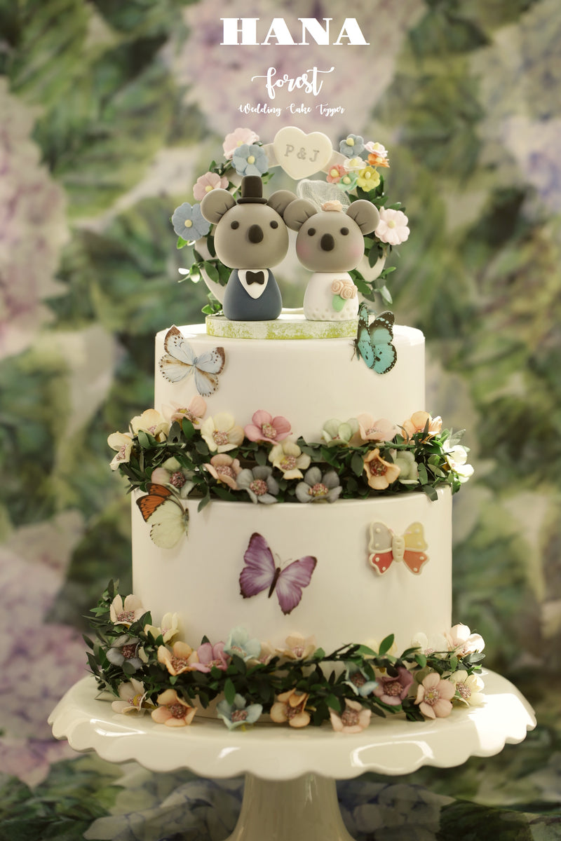 koala wedding cake topper