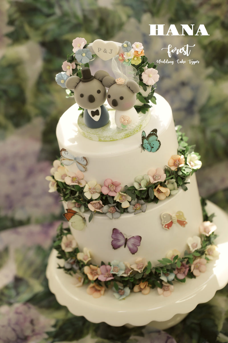 koala wedding cake topper