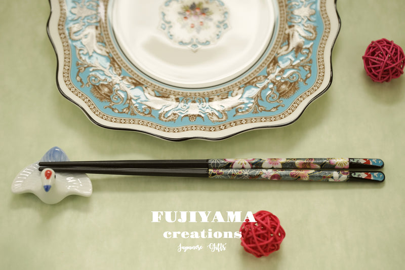 Handmade Japanese Chopsticks set with wooden box