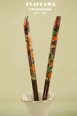 Handmade Japanese Chopsticks with wooden box C228