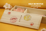 Handmade Japanese Chopsticks set with wooden box C210