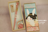 Handmade Japanese Chopsticks set with wooden box C207