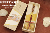 Handmade Japanese Chopsticks set with wooden box,C247