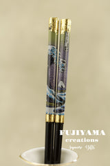 Handmade Japanese Chopsticks set with wooden box