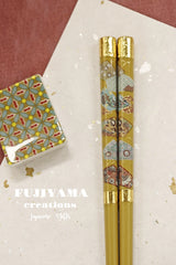 Handmade Japanese Chopsticks set with wooden box,C236