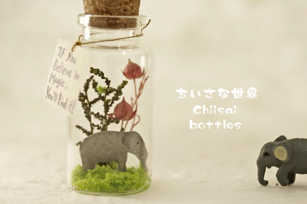 elephant message in bottle
