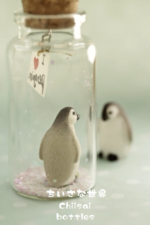 penguin message in bottle