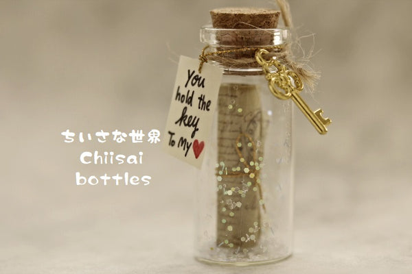 you hold the key to my heart message in bottle