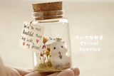 hamster message in bottle