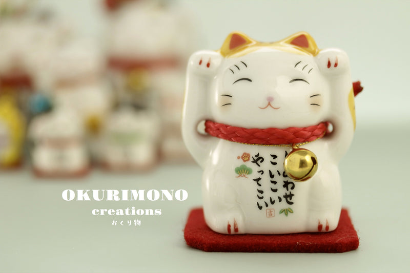 Handmade Japanese Kawaii Lucky Cat,Maneki Neko