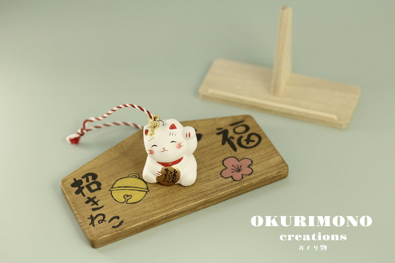 Handmade Japanese Kawaii Lucky Cat,Maneki Neko