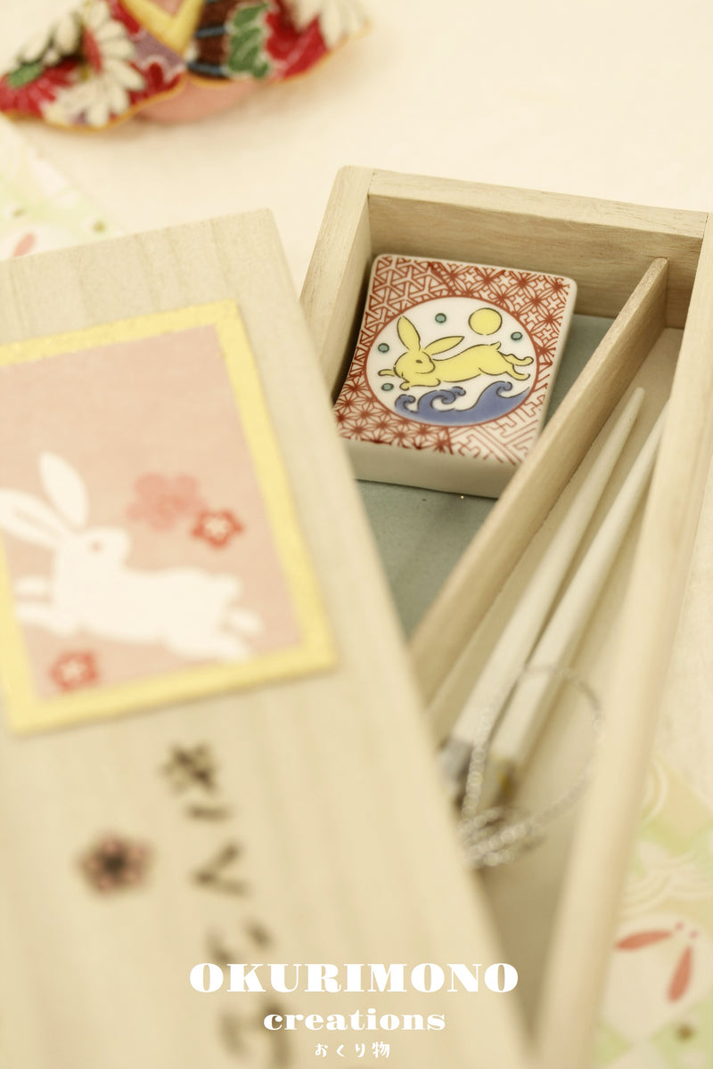 Handmade Japanese Chopsticks set with wooden box