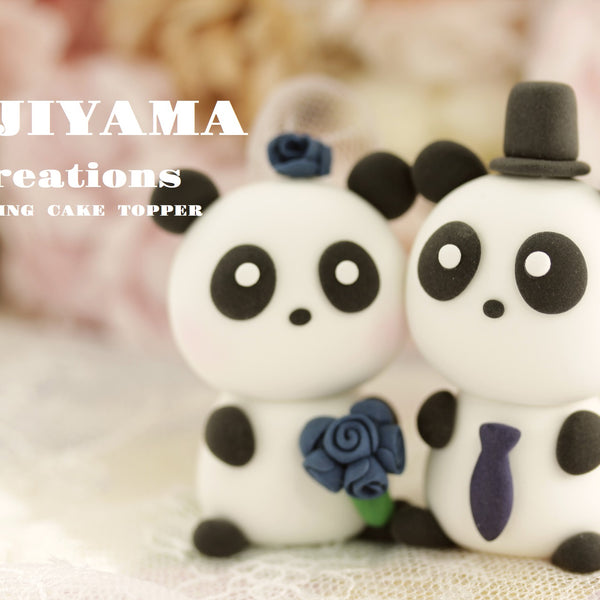 Panda Cake Topper - Etsy