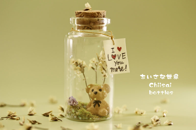 bear message in bottle