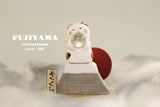 Handmade Japanese Kawaii Cat,neko with handmade Fuji Mount stand