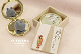 Japanese chiyogami purse mirror