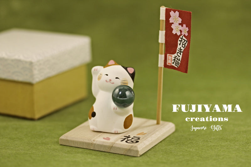 Handmade Japanese Kawaii Cat,Neko home decorations,D124