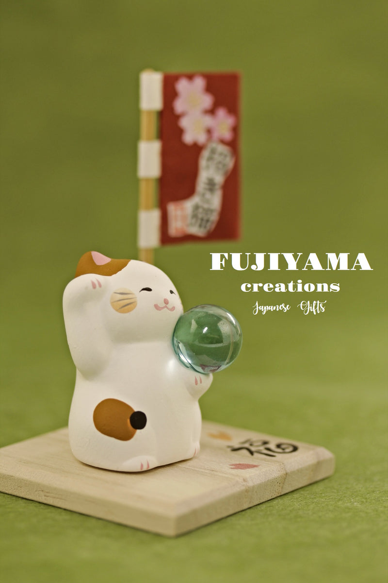 Handmade Japanese Kawaii Cat,Neko home decorations,D124