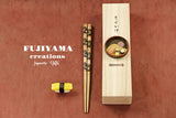 Handmade Japanese Chopsticks set with wooden box,Sushi miniatures
