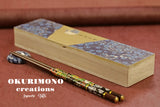 Handmade Japanese Chopsticks set with wooden box