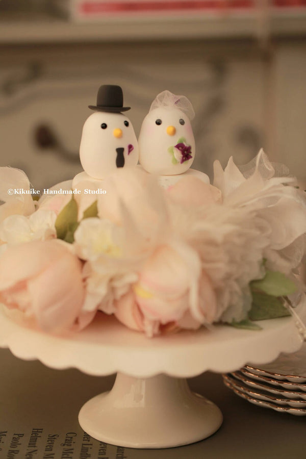 love birds Wedding Cake Topper