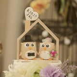 Special Edition---owls Wedding Cake Topper