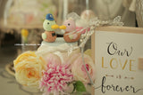 Korean Duck wedding cake topper