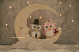 owls Wedding Cake Topper