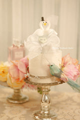 Swan couple Wedding Cake Topper