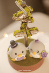 Penguins Wedding Cake Topper