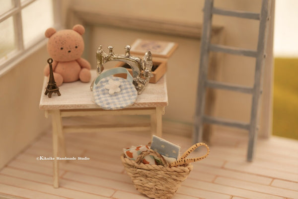handmade Needlework set,Needle craft set,Dollhouse Furniture