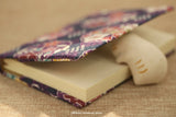 Handmade Japanese kimono fabric cover journal