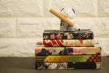 Handmade Japanese kimono fabric cover journal,S02